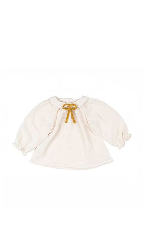 Kids bow top en color crema talla 2/3 en - Cream. Talla 2/3 (también en 3/4) - Wild Wawa - Modalova