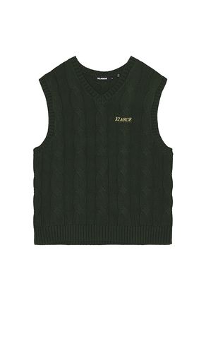 Cable Knit Vest in . Size M, S, XL/1X - XLARGE - Modalova