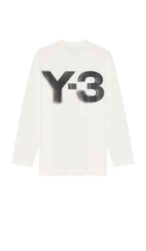 Logo Longsleeve Tee in . Taglia XL/1X - Y-3 Yohji Yamamoto - Modalova