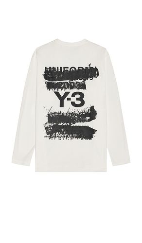 Camiseta en color talla L en - White. Talla L (también en M, S, XL/1X) - Y-3 Yohji Yamamoto - Modalova