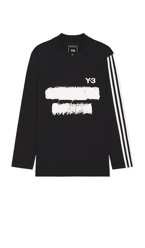 Camiseta en color talla L en - Black. Talla L (también en M, S, XL/1X) - Y-3 Yohji Yamamoto - Modalova