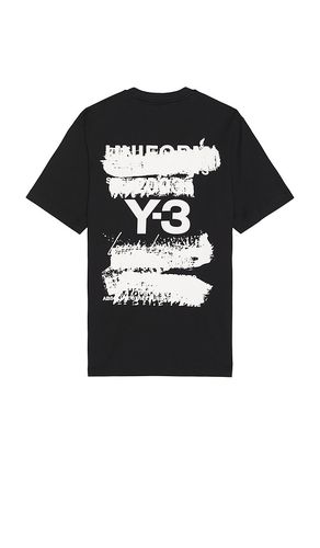 Camiseta en color talla L en - Black. Talla L (también en M) - Y-3 Yohji Yamamoto - Modalova