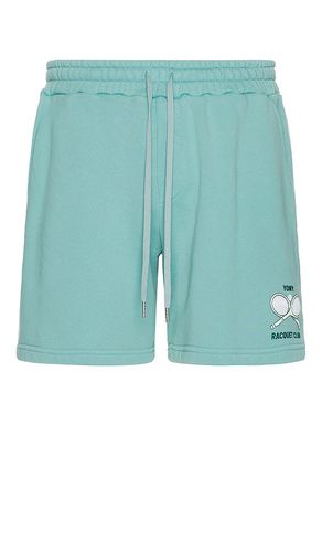 Racquet club sweatshorts en color azul cerceta talla L en - Teal. Talla L (también en M, S, XL/1X) - YONY - Modalova