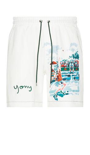 Portrait shorts ivo en color blanco talla L en - White. Talla L (también en M, S, XL/1X) - YONY - Modalova