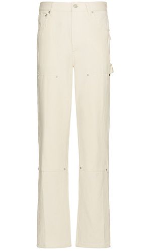 Canvas Double Knee Pants in . Taglia 34 - YONY - Modalova