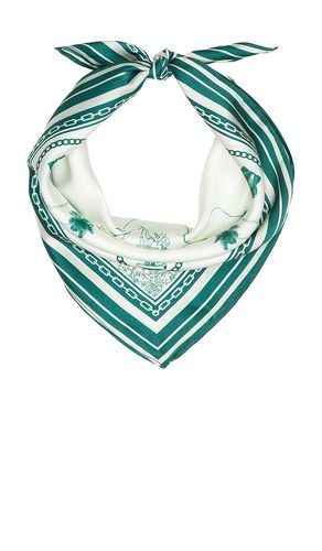 Old Florida Silk Scarf in - Yellow The Label - Modalova