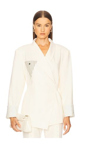 Novela Linen Blazer in . Size L. Also in S - Yellow The Label - Modalova