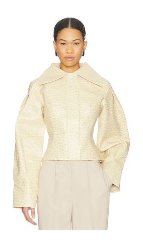 Olsen Ostrich Jacket in . Size S. Also in XS, M, XL - Yellow The Label - Modalova