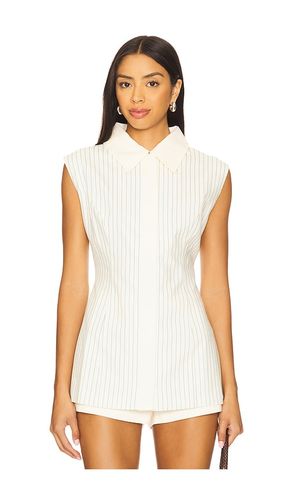 Anni Linen Top in . Size S. Also in L - Yellow The Label - Modalova