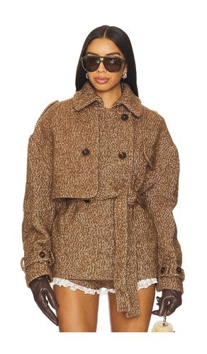 Herringbone Coat in . Size S. Also in M, L - Yuhan Wang - Modalova