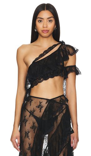 Lace Ruffled Top in . Taglia L - Yuhan Wang - Modalova