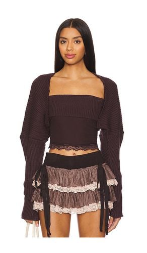 Cranberry choco bolero en color burgundy talla L en - Burgundy. Talla L (también en M, S, XS) - Zemeta - Modalova