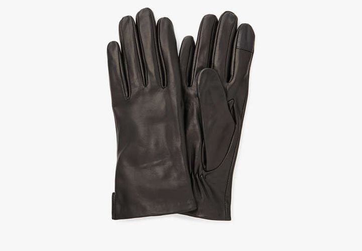 Spade Logo Leather Gloves - Kate Spade New York - Modalova