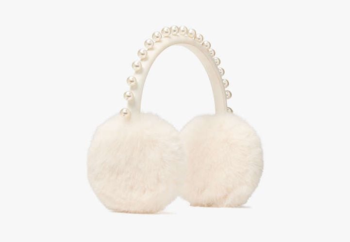 Pearl Embellished Earmuffs - Kate Spade New York - Modalova