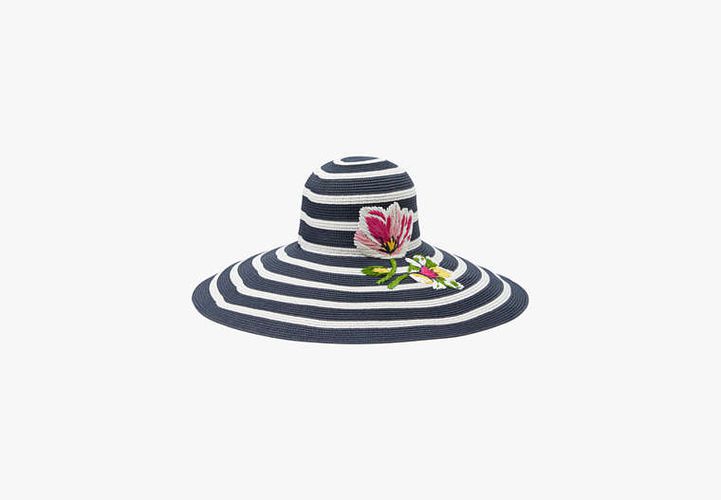 Flower Embroidered Sunhat - Kate Spade New York - Modalova