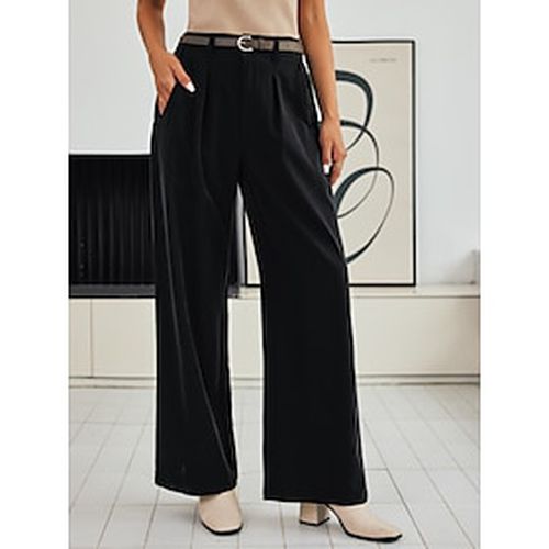 Corduroy High Waist Wide Leg Pants - Ador - Modalova