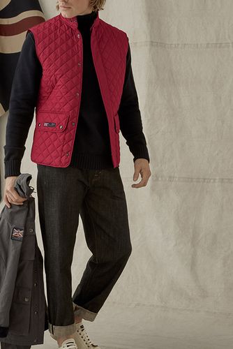 Ac Waistcoat Dark Red size 44 - Belstaff - Modalova