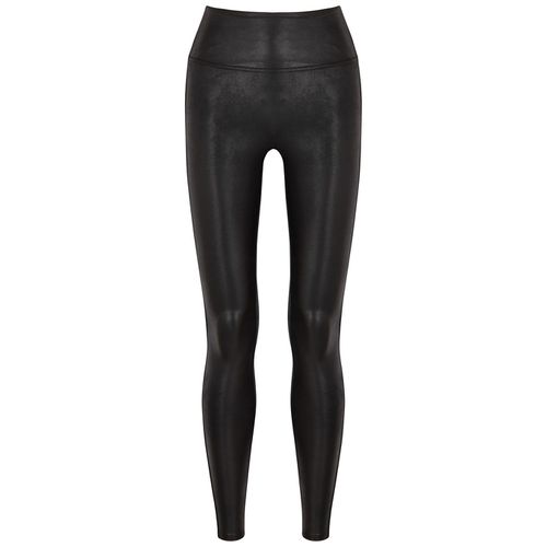SPANX Perfect Front Slit Legging in Black. Size XL/1X