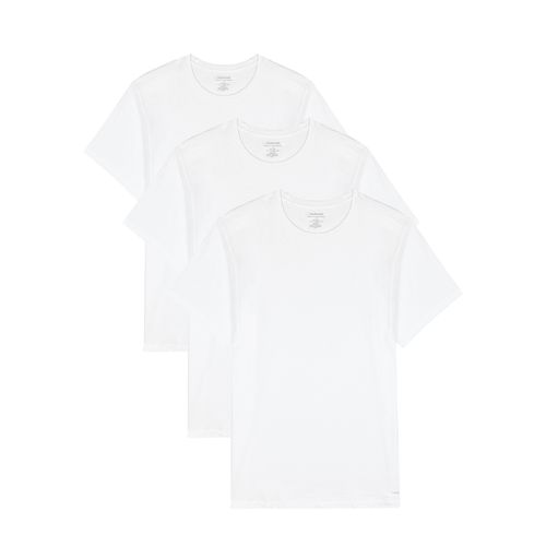 Cotton-jersey T-shirt - set of Three - - S - Calvin klein - Modalova