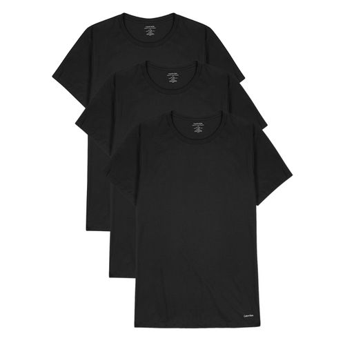Cotton-jersey T-shirt - set of Three - - L - Calvin klein - Modalova
