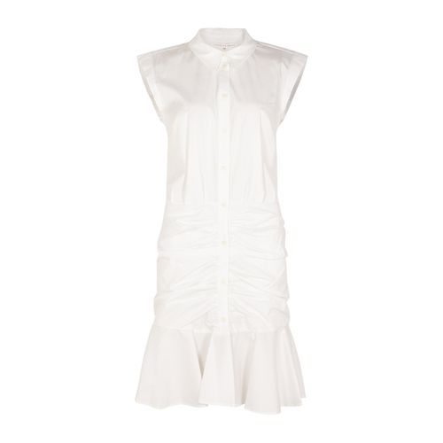Bell Stretch-cotton Shirt Dress - - 10 - Veronica Beard - Modalova