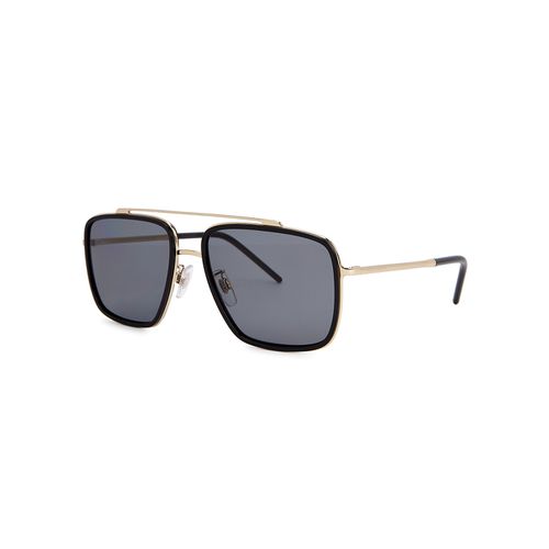 Dolce & Gabbana Gold-tone Aviator-style Sunglasses, Sunglasses - Dolce&gabbana - Modalova