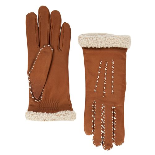 Marie Louise Leather Gloves - AGNELLE - Modalova