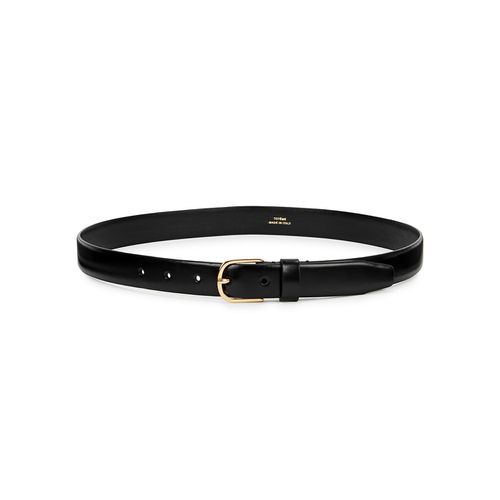 Totême Slim Leather Belt - Black - Totême - Modalova