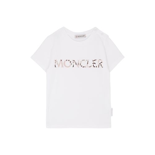 Kids Logo-print Cotton T-shirt - Moncler - Modalova