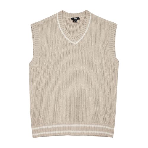 Arno Knitted Cotton Vest - - L - Paige - Modalova