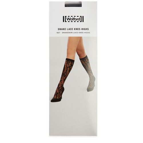 Snake Lace Knee-high Socks - - M - Wolford - Modalova