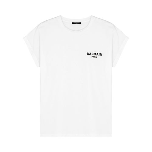 Logo Cotton T-shirt - - L - Balmain - Modalova
