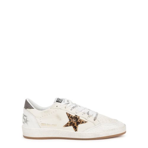 Ball Star Distressed Panelled Sneakers, Sneakers - 5 - Golden Goose - Modalova