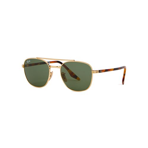 Gold-tone Aviator-style Sunglasses, Sunglasses - Ray-ban - Modalova