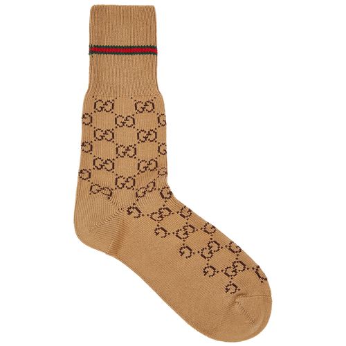 GG-intarsia Cotton-blend Socks - One Size - Gucci - Modalova