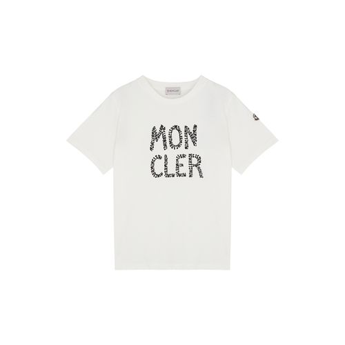 Kids Logo-print Cotton T-shirt (8-10 Years) - - 8 Years - Moncler - Modalova