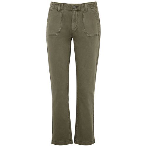 Mayslie Green Straight-leg Tapered Jeans - - W24 - Paige - Modalova