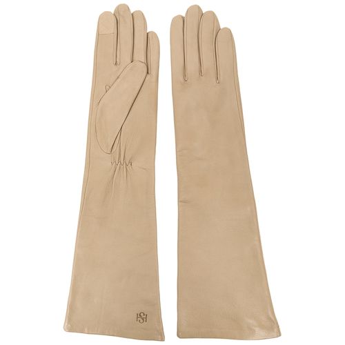 Essentials Long Leather Gloves - Handsome Stockholm - Modalova
