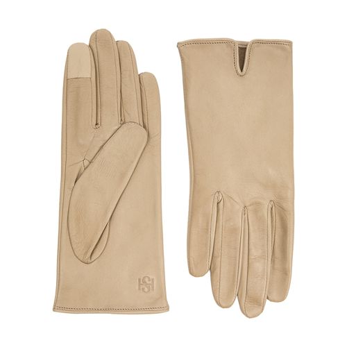 Essentials Leather Gloves - - S - Handsome Stockholm - Modalova