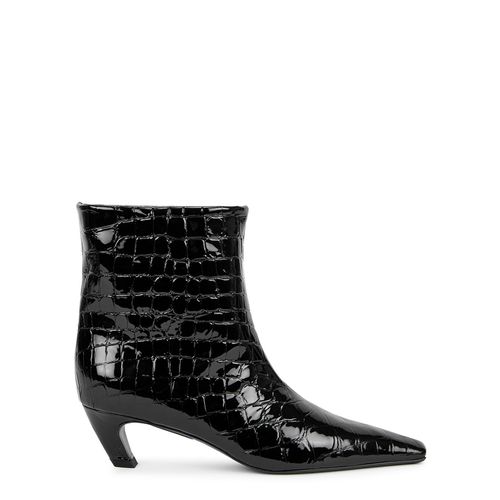 Arizona 50 Patent Leather Ankle Boots - - 4 - Khaite - Modalova