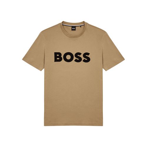 Boss Logo-appliquéd Cotton T-shirt - - M - Hugo boss - Modalova
