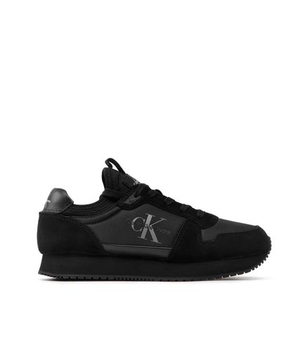 Zapatillas para Hombre Negras - Runner Sock Laceup 43 - Calvin Klein - Modalova