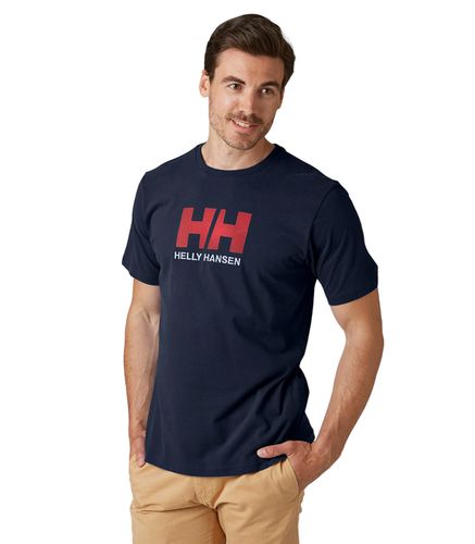 Camiseta Marino para Hombre - Logo M - Helly Hansen - Modalova