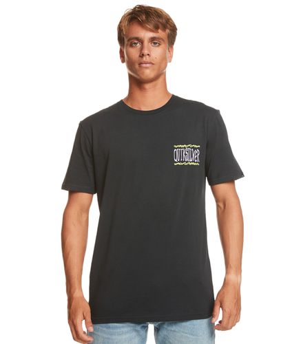 Camiseta Negra para Hombre - Taking Roots L - Quiksilver - Modalova