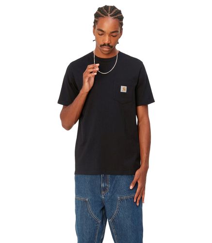 Camiseta Negra para Hombre - S/S Pocket XL - Carhartt - Modalova