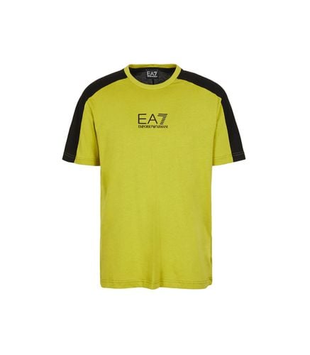 Armani - Camiseta Amarilla para Hombre - Athletic Colour Block XL - EA7 - Modalova