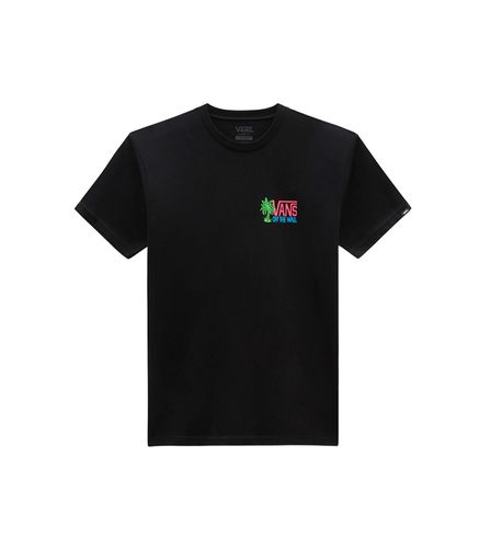 Camiseta Negra para Hombre - Palm Lines XL - Vans - Modalova
