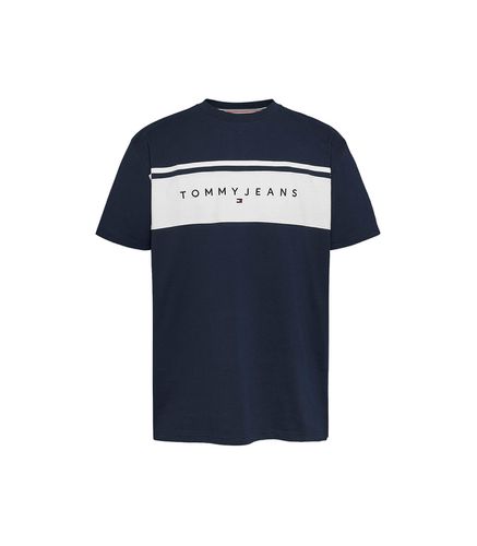 Camiseta Marino para Hombre S - Tommy Jeans - Modalova
