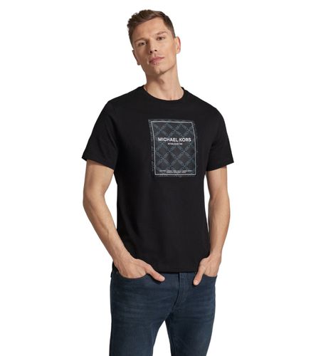 Camiseta Negra para Hombre - Empire Logotipo L - Michael Kors - Modalova