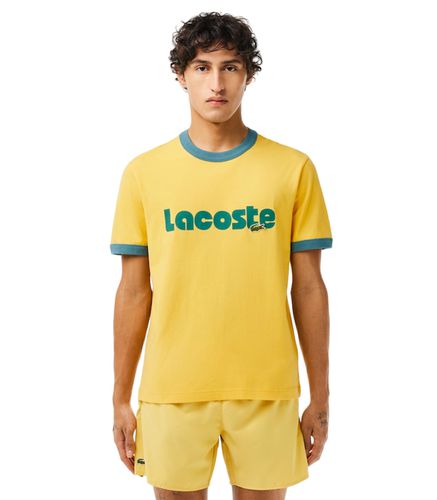 Camiseta Amarilla para Hombre L - Lacoste - Modalova